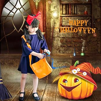 Amazon.co.jp: 魔女の宅急便 キキ コスプレ ハロウィン 子供用